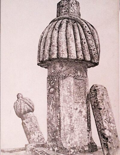 Drawing with ink; from the cycle 'Roots'; 40 x 30 cm; 1992